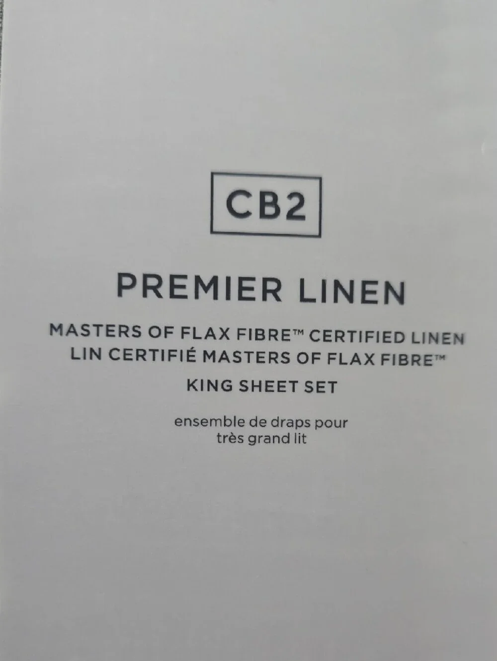 NEW!! Premier Sage Green EUROPEAN FLAX™-Certified Heathered Linen King Sheet Set